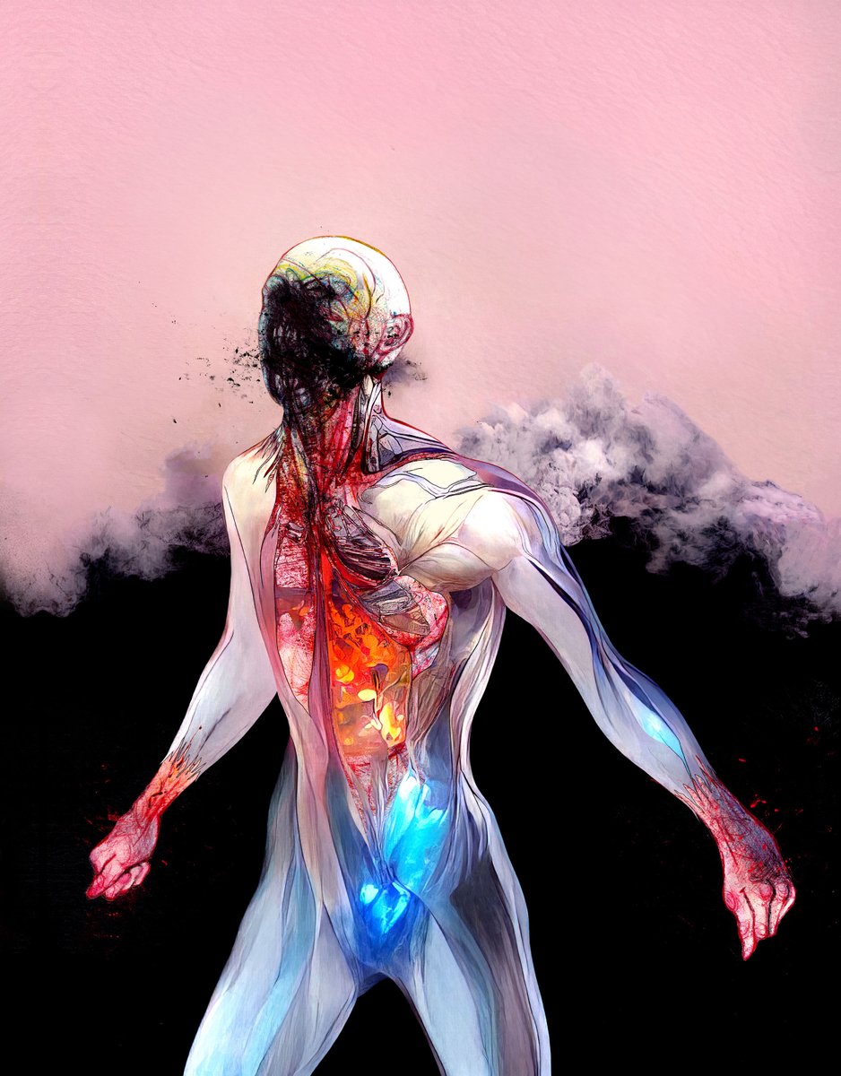 N E M E S I S

My first piece on <a href="/foundation/">Foundation 🌐</a>, a collaboration with the amazing @Ellii212  🔥🔥
A piece created from physical, AI (GAN), and digital.