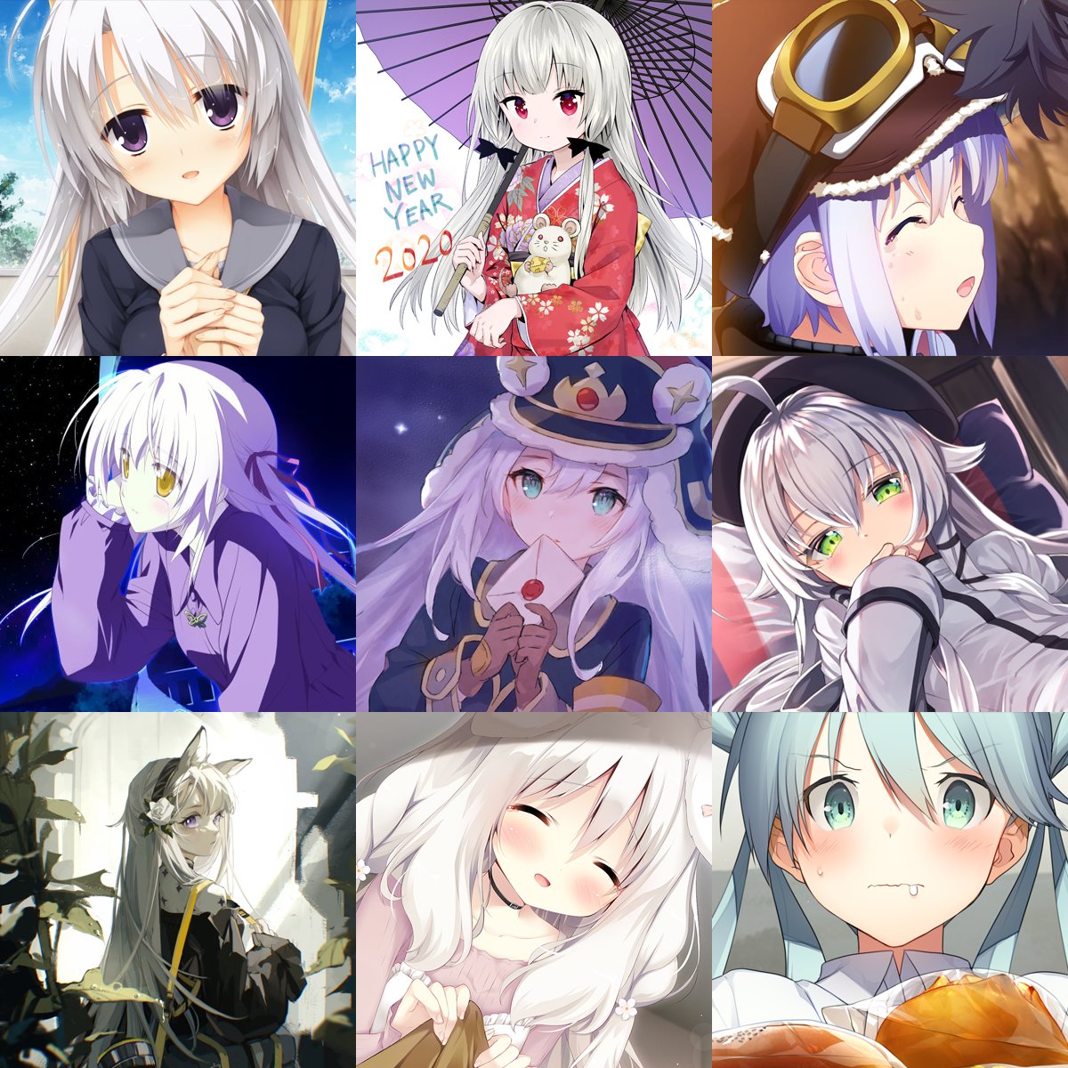fuxesuta's tweet photo. 4x4 anime, 3x3 white hair, 3x3 vns 2022 edition

2021 edition: https://t.co/9iXb2Enj4D https://t.co/5TiU1IWGsV