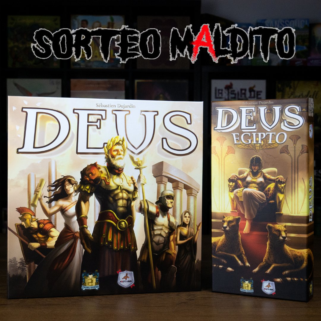 🔴SORTEO🔴

Con motivo del lanzamiento de #deus os proponemos un nuevo #sorteomaldito !!🎉🎉
Para participar debéis:
🔺Sigue la cuenta <a href="/MalditoGamesES/">Maldito Games</a> 
🔺Retwittear
🔺Menciona 3 personas con las que jugarías
El ganador/a se anunciará el 21/06/22 ¡Mucha suerte!