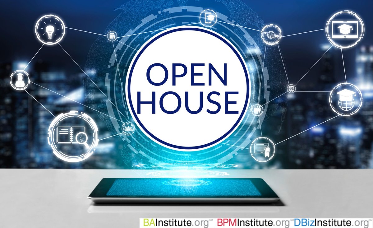 BPMInstituteorg's tweet photo. Want to sample our training courses before committing? Attend our Open House for immediate access to sample some of our newest courses. Don't miss out on this limited time offer! https://t.co/0aeXnidxfO

#BusinessProcessManagement #DigitalBusiness #BusinessArchitecture #ELearning https://t.co/m0Y22Wemwu