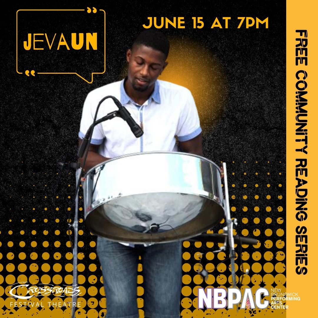 Crossroads1978's tweet photo. Join us today June 15 @ 7PM at @NewBrunswickPAC for lively music and conversation in the spirit of JUNETEENTH with JEVAUN GRANT on Steel Pan.
FREE Tickets: https://t.co/TR60nywurZ
_
#CrossroadsFestivalTheatre #PlayReadings #Theatre #BlackTheatre #playwrights #actors https://t.co/GtGLdSkf9W