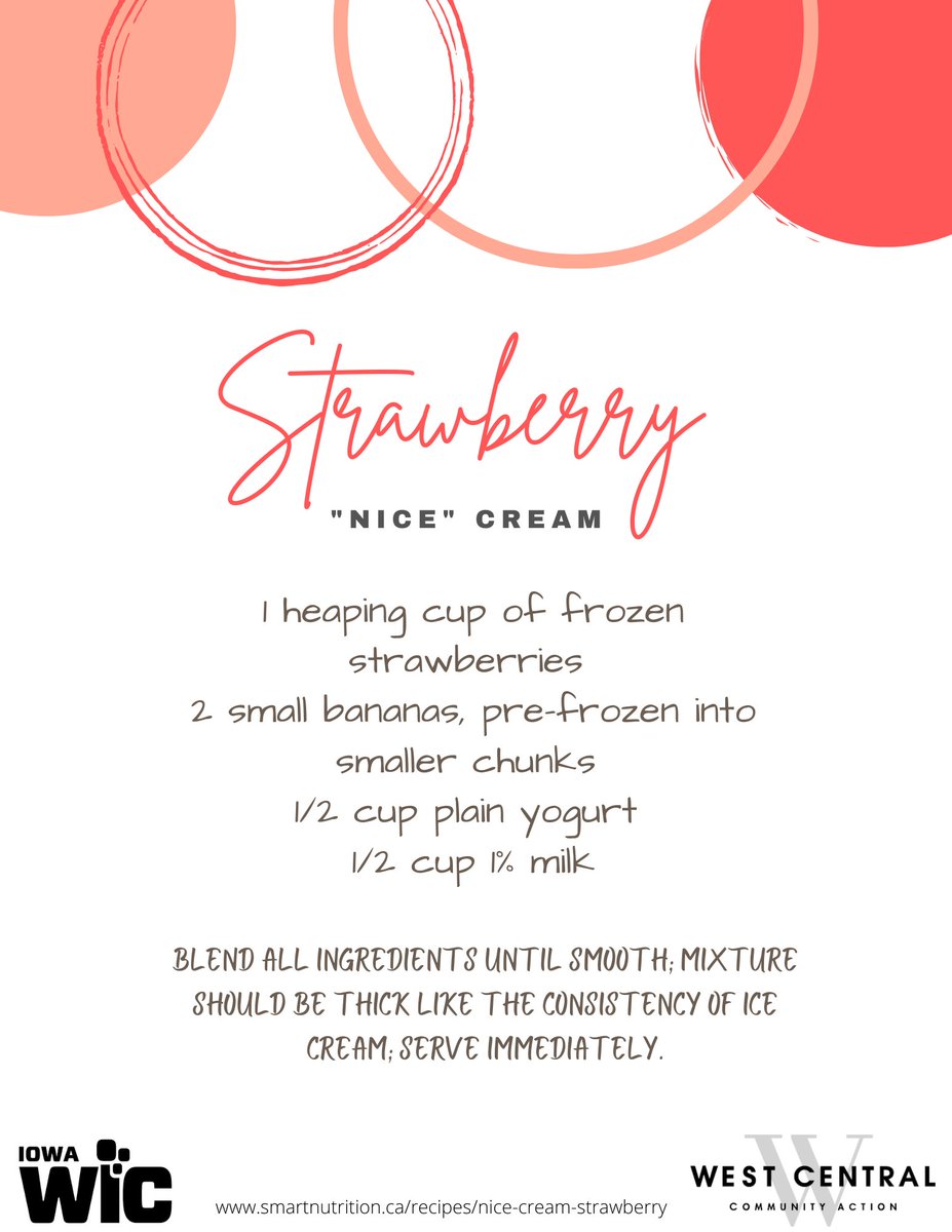 Once you try this, you'll never be able to go back to regular ice cream! All we can say is...YUM!  #WCCA #WICRecipe