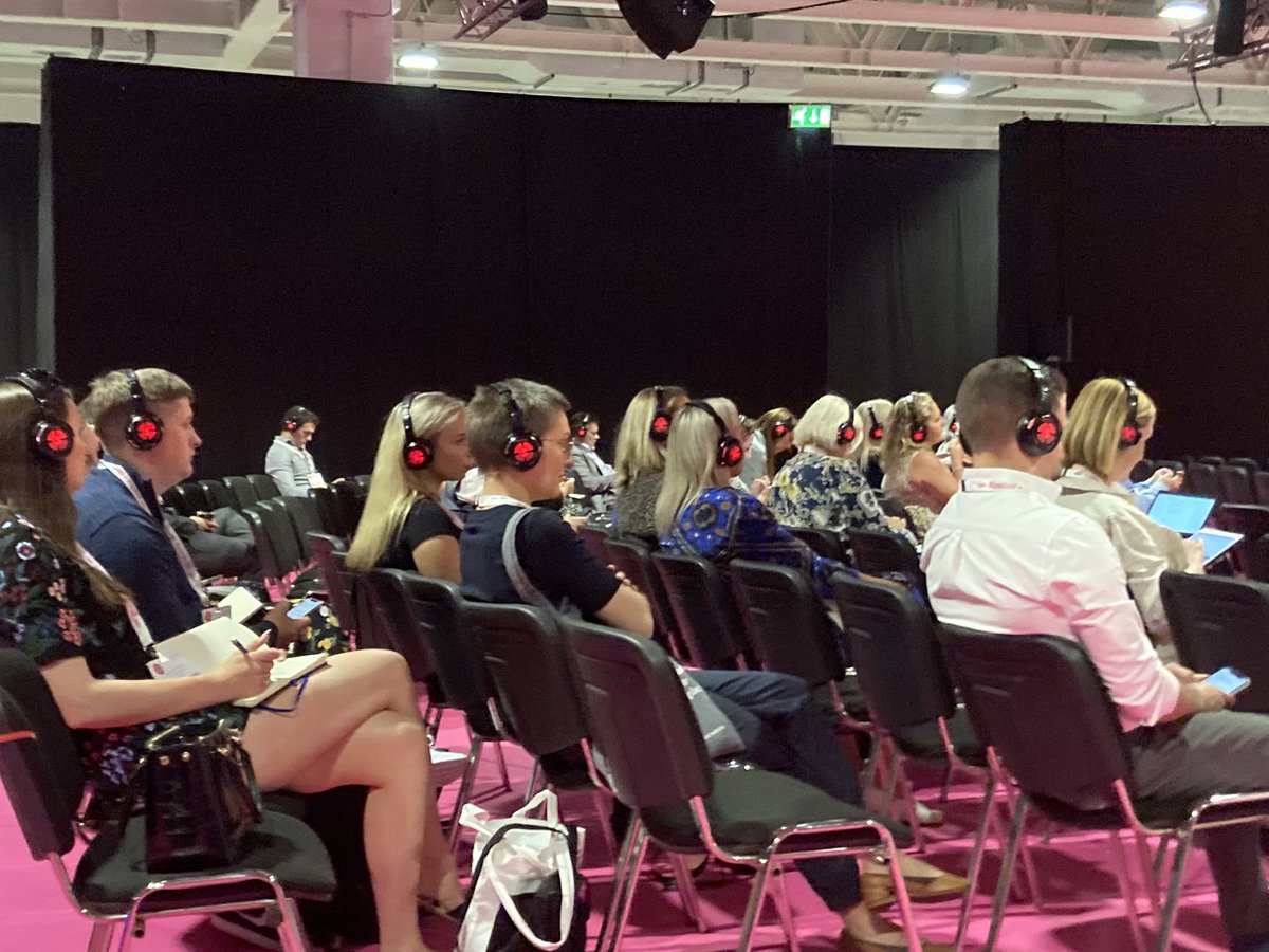 A very weird silent disco?? No it’s positive AV <a href="/FestivalofWork/">Festival of Work</a> no problems in hearing any speakers!! <a href="/CIPD/">CIPD</a> <a href="/CIPD_NE/">The CIPD branch in the North East of England</a>