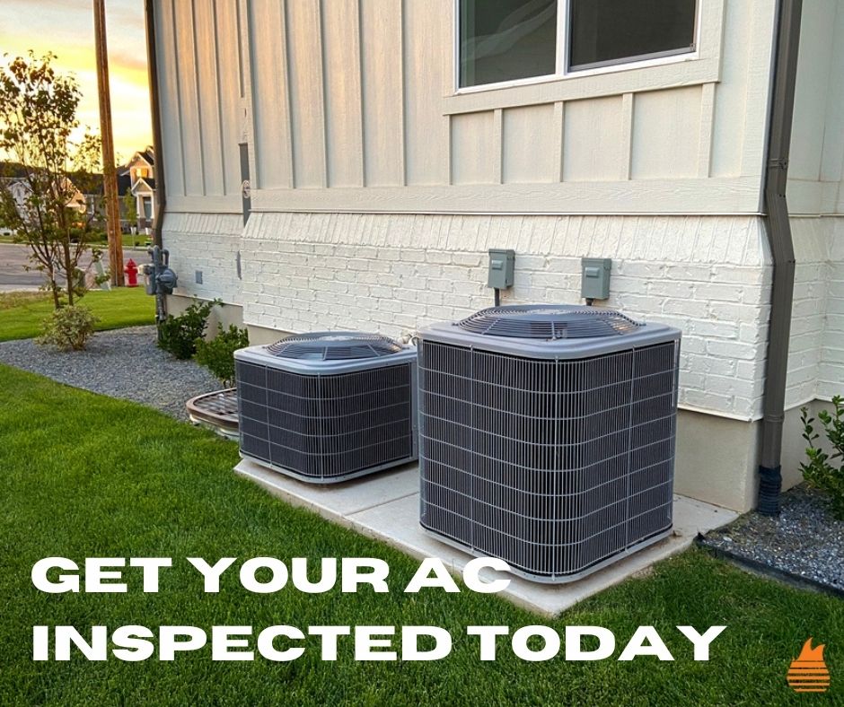 FlameFurnaceCo's tweet photo. Keep your AC running smoothly this summer. Call Flame for an AC inspection today! 
(888) 234-2340 https://t.co/YDLDJJ4pX5