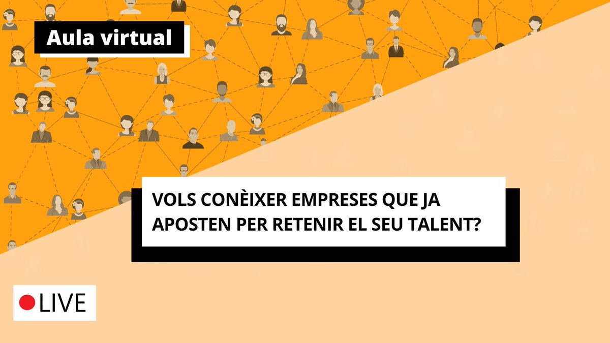 barcelonactiva's tweet photo. Ens trobem a una nova sessió de #networking! 🔛

Avui descobrim com les empreses retenen el seu talent i quins recursos i accions utilitzen per promoure un bon ambient de treball.
 
🗣️✅Compartim experiències i coneixements amb representants de #Grifols i @caixabank_cat.

Seguim! https://t.co/L3WQhRpwA2