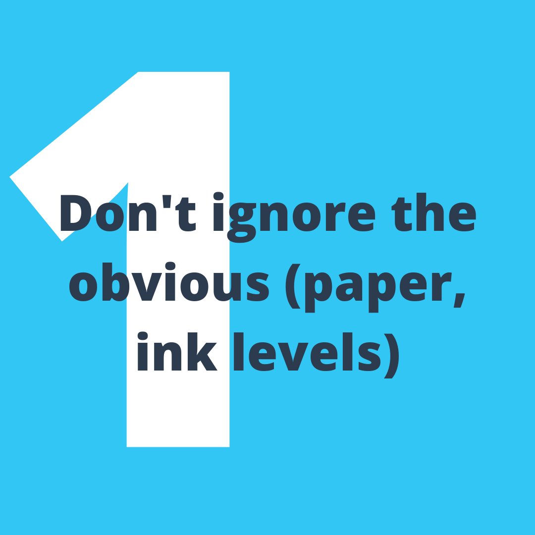 westspringit's tweet image. You wouldn’t believe how often our clients have issues with printers – for some reason they never want to play ball!🤯

Here&apos;s a few things that you can try before reaching out to your support team.

#SupportTips #ITSupport #SimplyUnlimited