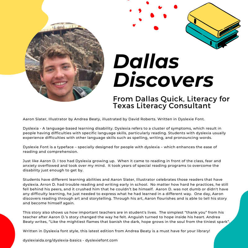LiteracyForTX's tweet photo. Each month the Literacy for Texas team will be sharing valuable information to keep you up to date on all things literacy. We know you are all short on time so we did the research for you. This is from @TxBookGuy: https://t.co/zsRpsXls9s #TxLChat #TLChat #FutureReadyLibs https://t.co/313VEaAHys