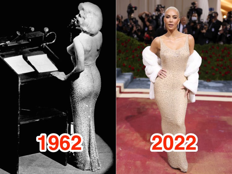 WiwatRewolucja's tweet photo. HISTORIA SUKNI MARLIN MONROE A THREAD

Dużo się ostatnio mówi o zniszczeniu tej sukni przez Kim Kardashian, więc pomyślałem, iż warto powiedzieć o niej parę słów. 

Na wstępie, proszę o rt, żeby ludzie śledzący losy gwiazd mogły się dowiedzieć ciekawych rzeczy;) https://t.co/TW5Q4ssjTF