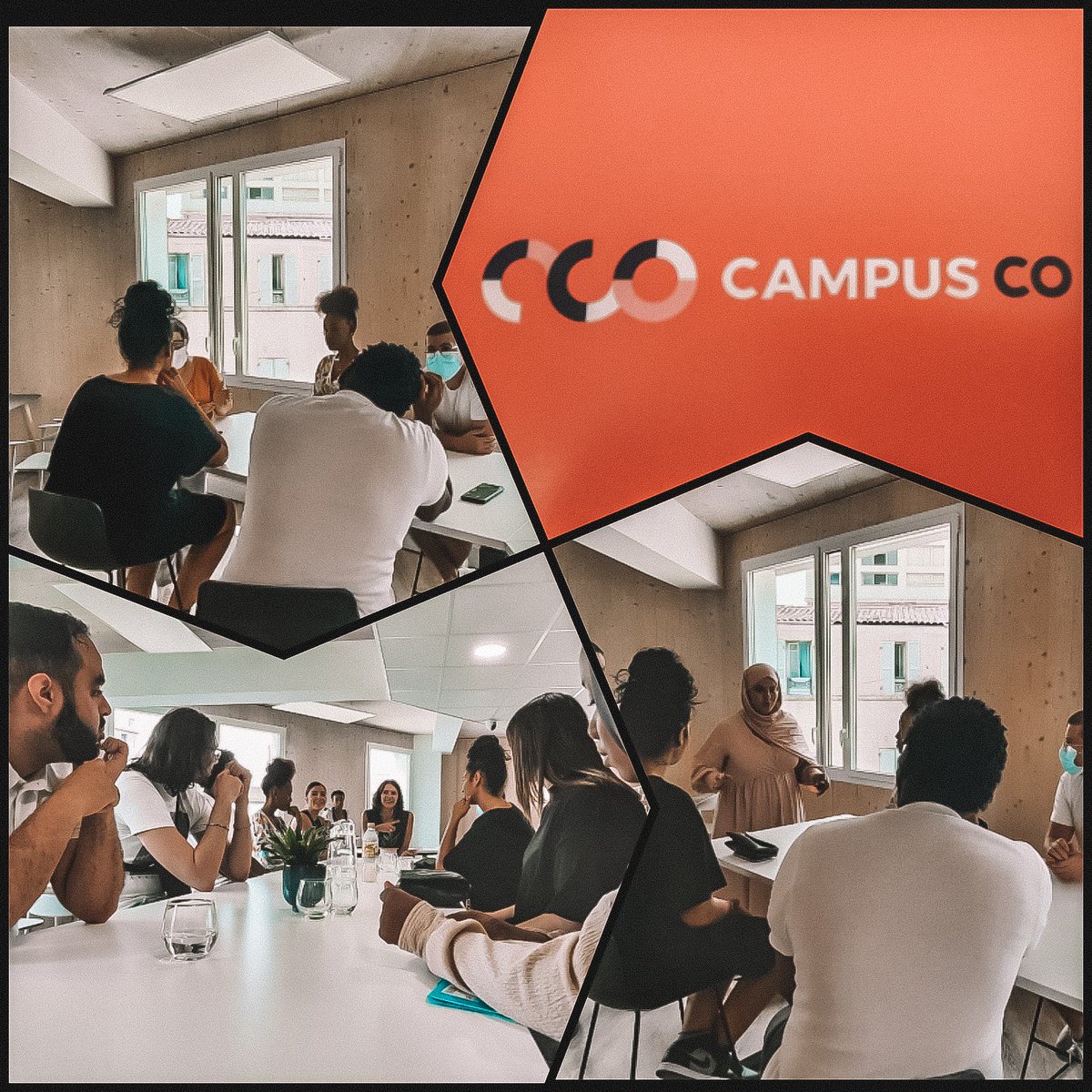 📍Les jeunes #CEJ de <a href="/pe_marseille14/">diego bonnardel</a>  sont aujourd'hui au Campus Co de Marseille➡️ Visite et échanges enrichissants avec les étudiants pour de futurs projets
<a href="/AAuteuil/">Apprentis d'Auteuil</a> #formation #poleemploi #onestlapourvous #marseille #insertion #emploi