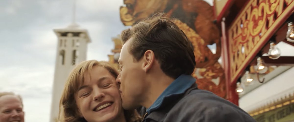 FilmUpdates's tweet photo. Harry Styles and Emma Corrin in ‘MY POLICEMAN’ https://t.co/I93CLRcHpr