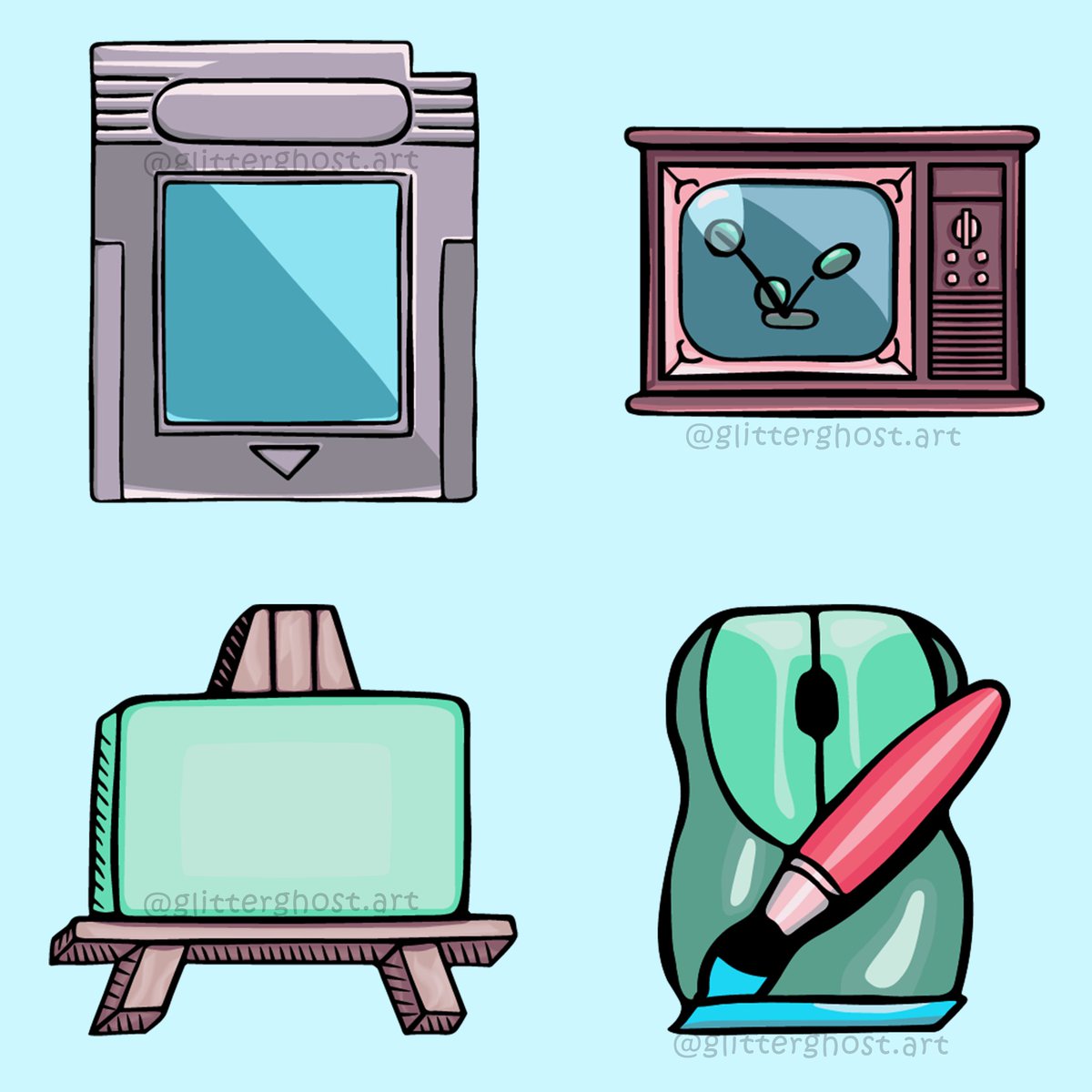 glitterghostart's tweet photo. Some icons created in illustrator
Made around 2015
#webicons #graphicdesign #gamedev #tvicon #webdesign https://t.co/aDVflvIuDx
