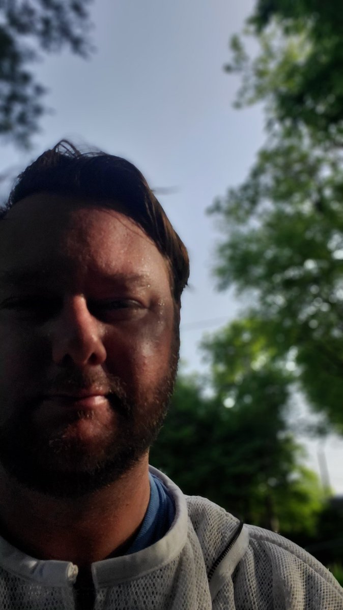 MrBehrmann's tweet photo. Moody beekeeper in this morning dappled light. #BJBees #BJBonForest #beekeeper #nofilter https://t.co/RUQ9cpek8t