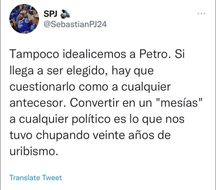 cfmedellin1's tweet photo. Como dicen por ahi, aquí no somos comité de aplausos para nadie.!!

#DebateObligadoEs 
#YoBloqueoAVickyDavila 
#YoBloqueoASemana 
#PresidentePetro https://t.co/p2Qfr6D495