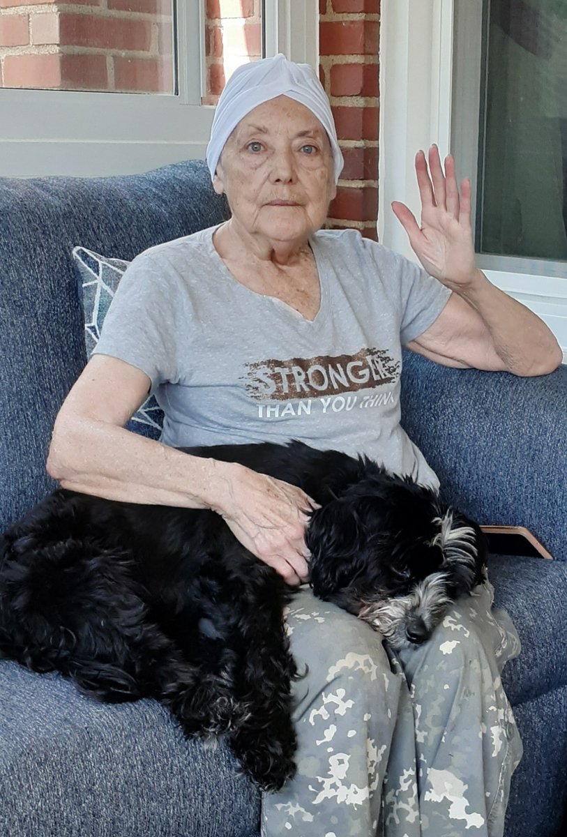 BSNCancerF's tweet photo. Mary from Ohio shared, "I just received a package from BSNCF Smile Kit, it brought me to happy tears. The love and devotion you all have shared with me as I am going through my journey chemotherapy and has given me more strength and hope. 
https://t.co/fWnhN0ljUQ https://t.co/Z32ZDZzfB3