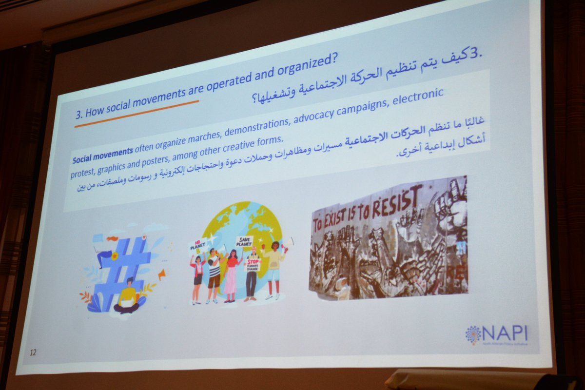 KASpoldimed's tweet photo. MENA-LA 4 📍🇹🇳🔹In pictures🔹
Our training continues with presentations and discussions about ✅social movements and ✅social enterprises.
#MENA #Youth #KAS4Youth #MENALA4 https://t.co/Lu6sD2dmwV