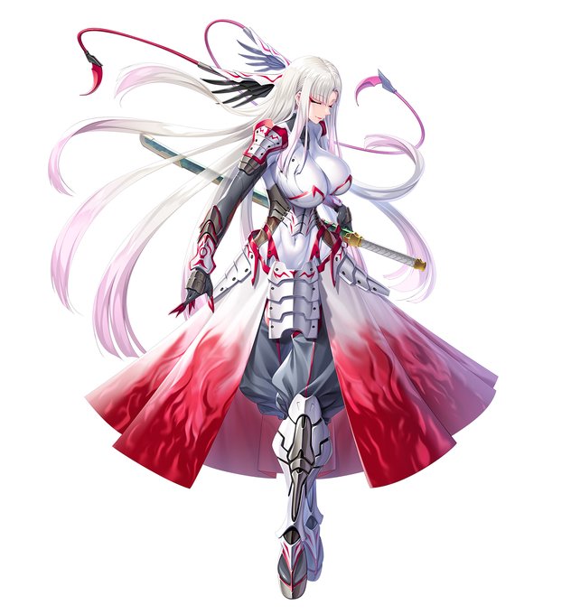 【対魔忍RPGX】6/16 16:00よりガチャに新キャラ追加!
https://t.co/n4s2Qhkl15

新イベントに合わせて新たな臥者が追加。
SRキャラは葵渚先生謹製、鬼壱あずさ初登場!!
「あれは全てを斬る女の仕業だ。
 そして私は---」
「全てを貫く」 