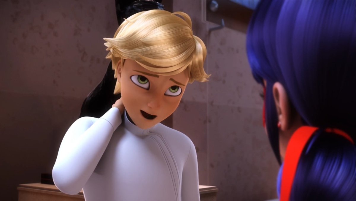 silencethlambs's tweet photo. O ADRIEN COM A MÃO NA NUCA FALANDO COM A MARINETTE VCS SABEM O QUE ISSO SIGNIFICA #MLBS5Spoilers https://t.co/umpTb7UYmT