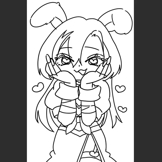 @fayevflave 
ウサギちゃんも可愛いの❤ 