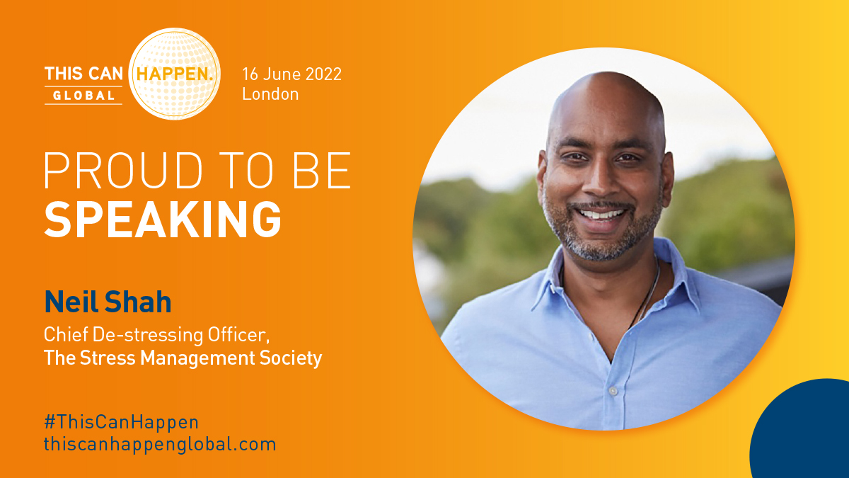We are so excited that our leader <a href="/neilkarma/">Neil Shah</a>  will be speaking and facilitating at the <a href="/tchappen/">This Can Happen</a> conference tomorrow! Discussing mental health and stress challenges at the workplace and in senior leadership!