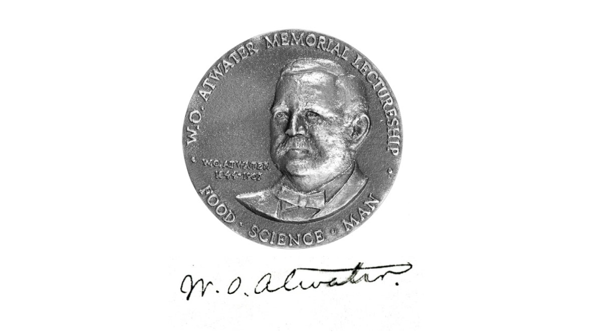 USDA_ARS's tweet photo. The W.O. Atwater Memorial Lecture was established by ARS in 1968 to recognize scientists who have made unique contributions toward improving the diet and nutrition of people around the world. #NutritionLiveOnline, #AtwaterLecture https://t.co/rVXNc74hFA