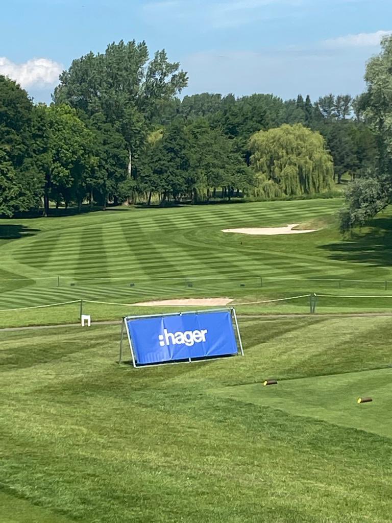 Today we are at <a href="/TheBelfryHotel/">The Belfry Hotel & Resort</a> running the <a href="/hageruk/">Hager UK</a> Open!
Guests are playing the Brabazon course, which is in great shape. 
On hole 12, there is a Hole in One competition with the chance to win a Ducati Panigale!