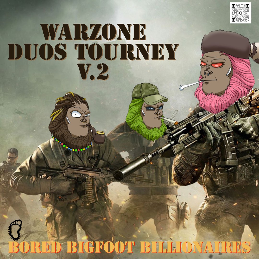 boredbigfoots's tweet photo. ☀️Good morning everyone!☀️

💋Ms. Bigfoot Baddie WL is open!💋

🎪Events this week! 👇

♠️Poker Night 6/17/22 5pm eat♠️

⁉️Trivia night 6/17/22 6:45 pm pst⁉️

🔫Warzone duos tournament 6/18 11am pst🔫

Many Prizes! 

Join the discord to join these events! https://t.co/GQ2VJhzvob https://t.co/q9tCofdzsf