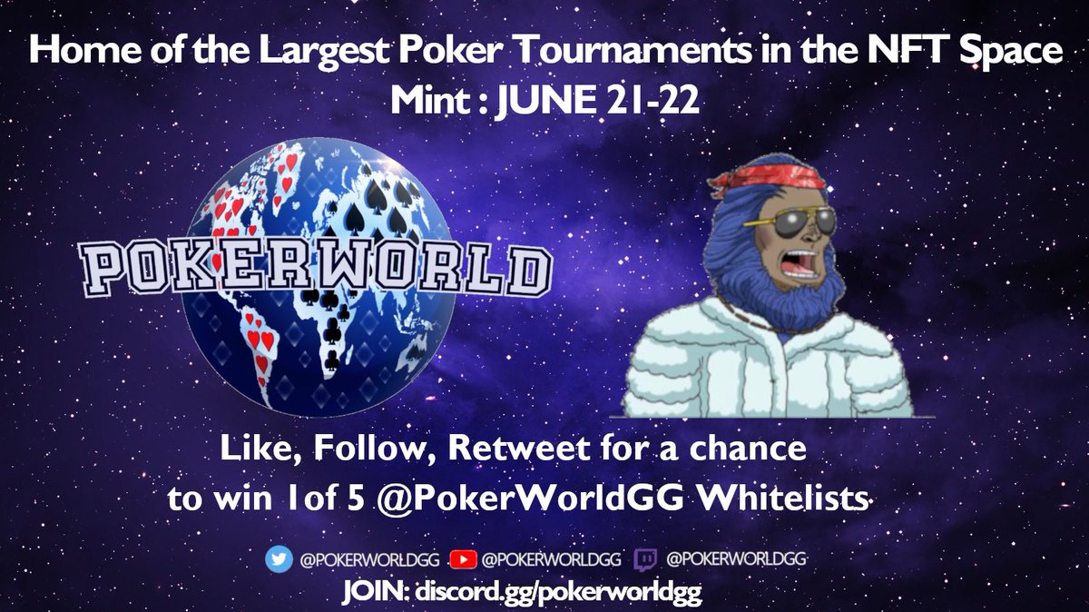 boredbigfoots's tweet photo. ☀️Good morning everyone!☀️

💋Ms. Bigfoot Baddie WL is open!💋

🎪Events this week! 👇

♠️Poker Night 6/17/22 5pm eat♠️

⁉️Trivia night 6/17/22 6:45 pm pst⁉️

🔫Warzone duos tournament 6/18 11am pst🔫

Many Prizes! 

Join the discord to join these events! https://t.co/GQ2VJhzvob https://t.co/q9tCofdzsf