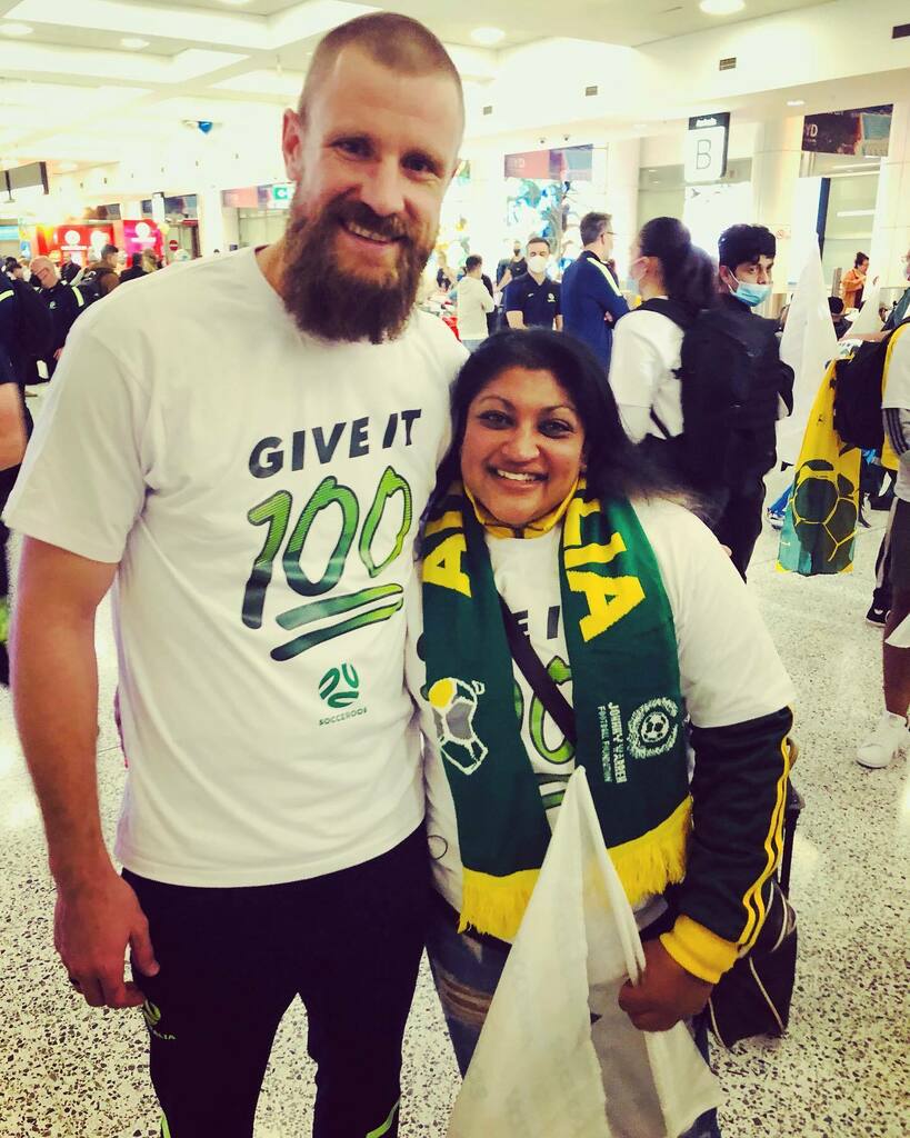 The boys are back in town! #Giveit100 #Socceroos #WCQ2022 #Redders #Goodwin #Mabil #Ryan #Heros 
🇦🇺🟢🟡🟢🟡🇦🇺 #HailToTheGreyWiggle instagr.am/p/Ce09BGYvBbS/