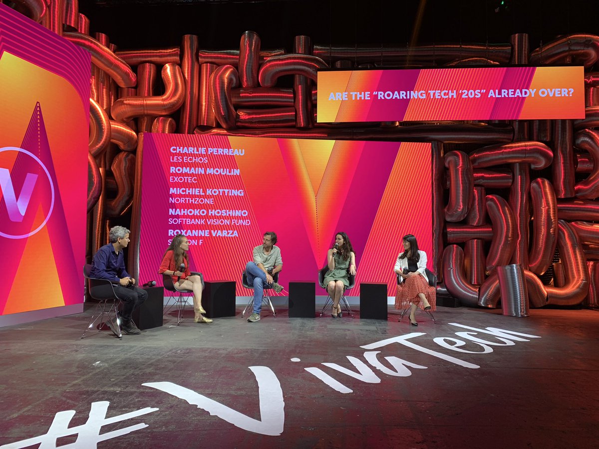 ines_derique's tweet photo. En direct 🎬
@romain_moulin CEO &amp; co-fondateur d’@exotec 
« Are the roaring tech ‘20s already over? »
Rdv stage 2

@VivaTech @HUBInstitute @microsoftfrance @MBADMB

#MBADMB #Vivatech #TransfoNum #VivaMS https://t.co/CAu8AKsQLB