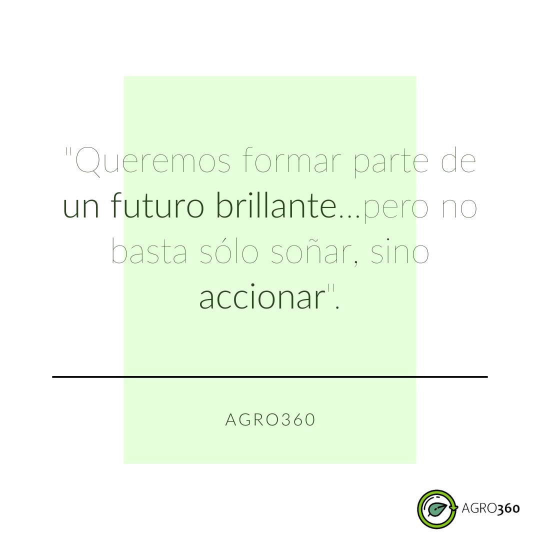 "El futuro pertence a aquellos que creen en la belleza de sus sueños". 

¡Actuemos en base a nuestros sueños y trabajemos juntos por un mundo mejor!♻️

🌐 agro360.com.do

#agriculture #leadership #changemakers #EndWorldHunger #sustainability #agriculturard
