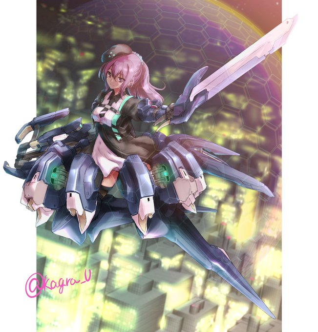 出来上がり。タマちゃんで近接してると掴んでぶん回して投げたくなる
#アリスギア 