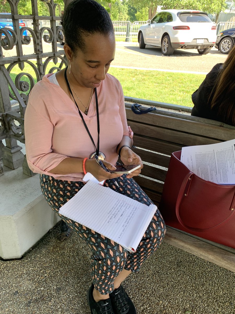 NYSPTA's tweet photo. Our first meeting today with Congresswoman Rice’s office! #PTAflexible meeting virtually from a bus stop…Where we talk isn’t important; it is the issues we advocate for all children that makes a difference! ⁦@kbelokopitsky⁩ ⁦@NYSPTAPresident⁩ ⁦@NationalPTA⁩ https://t.co/2QODVBzLot
