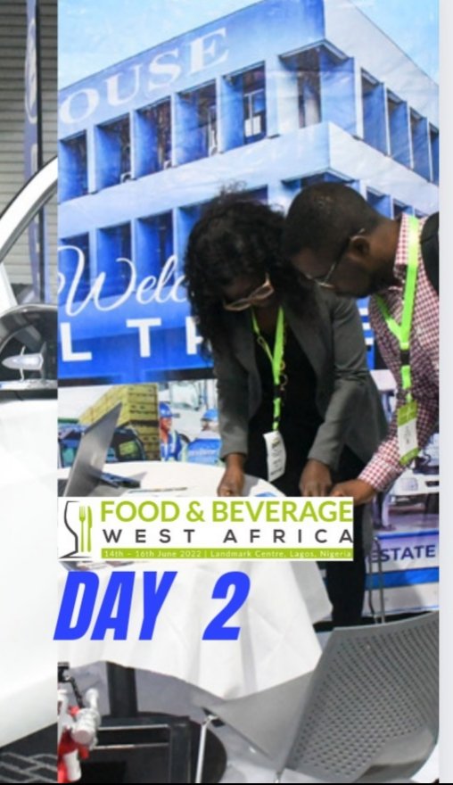AGLeventisPlc's tweet photo. It's Day 2 of the Food and Beverage West Africa Exhibition 2022. 

All our items are displayed for you!
Visit us at Stand 1A05 to enjoy our special offer!

⏰Doors open at 10am daily
📍Landmark Centre, Plot 2/3 Water corporation drive, Lagos

#Agleventis #FABWA   #fab2022 https://t.co/780kNkohIm
