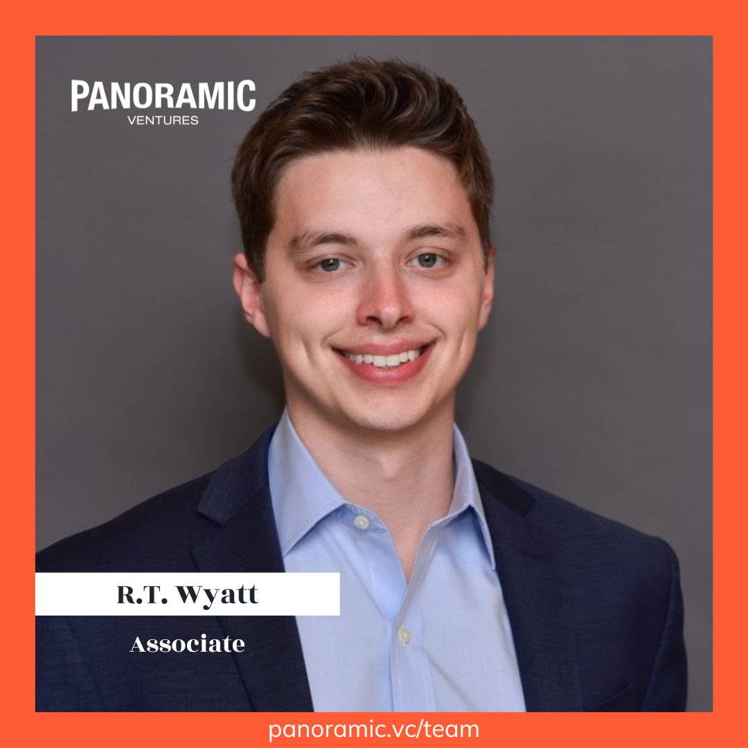 bipventures's tweet photo. We are excited to continue our #TakeAWiderView series 💥
Meet and get to know our investment and platform teams at Panoramic Ventures.
R.T. Wyatt serves as an Associate on our investment team.
To learn more about our team, head over to https://t.co/I8l09Jyhtz. https://t.co/po6Nvlu6Fr
