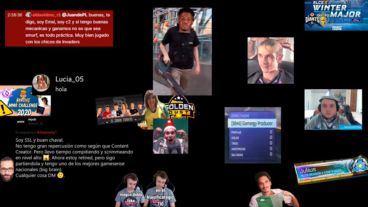 🖼️MURAL DE LOS RECUERDOS

Hemos comenzado un mural del lore de la comunidad de #RocketLeagueES 
La idea es añadir memes y elementos de historia en la comunidad, pero necesitamos vuestra ayuda 🫵

¡Sabemos que falta muchísimo más!
Inserte su imagen para insertarla al mural⬇️