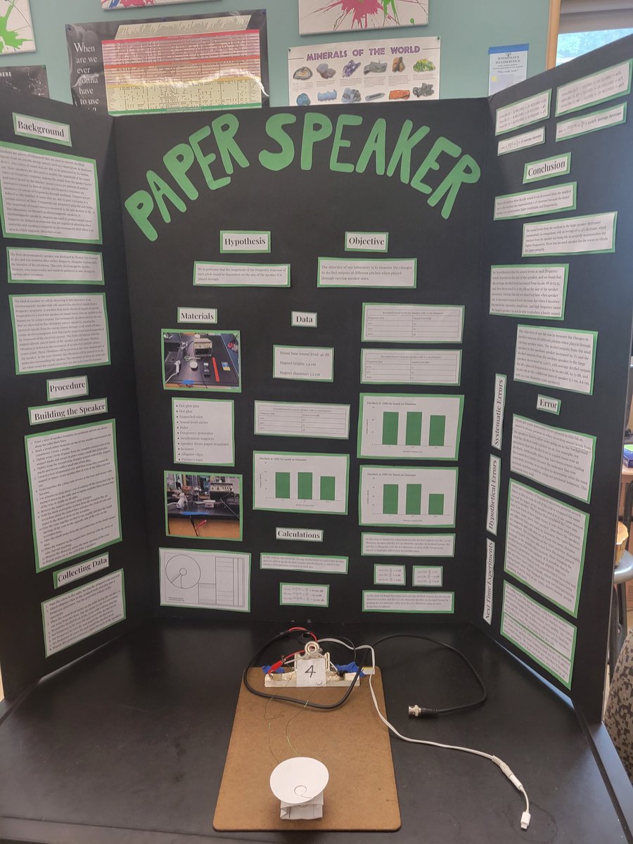 OakSciMatters's tweet photo. Honors Physics Independent Lab "fair" @OakmontRegional https://t.co/Q1sXcEW5QZ