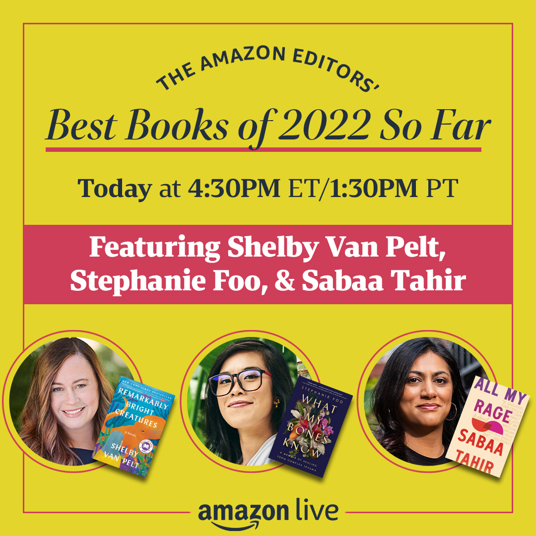 Happening later today. Sending along a big congrats to <a href="/imontheradio/">emi</a> <a href="/sabaatahir/">Sabaa Tahir</a> 

#Amazonbestbooksof2022