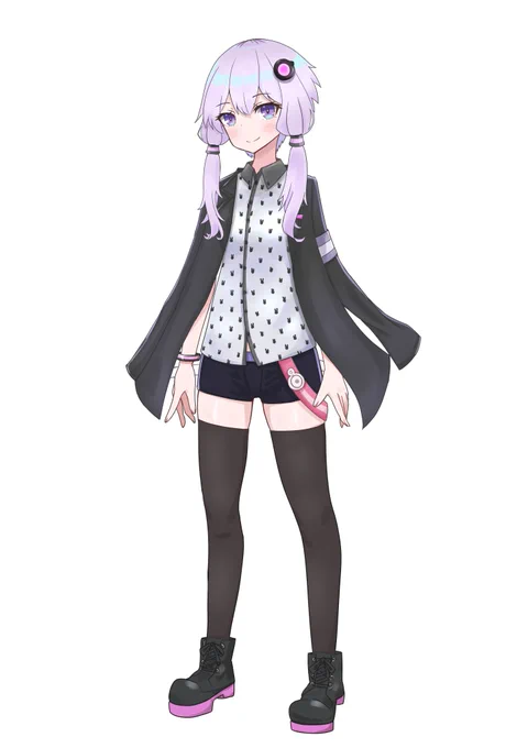 今日のへんしう。
髪と目の修正。 
