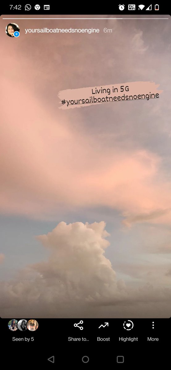 preetimg's tweet photo. The skies put up a show for me today...
My canvas 
My colours
Changing at...
...My will
It's that simple.

#yoursailboatneedsnoengine 
#alignment 
#being
#stillness https://t.co/cyCPG52UuB