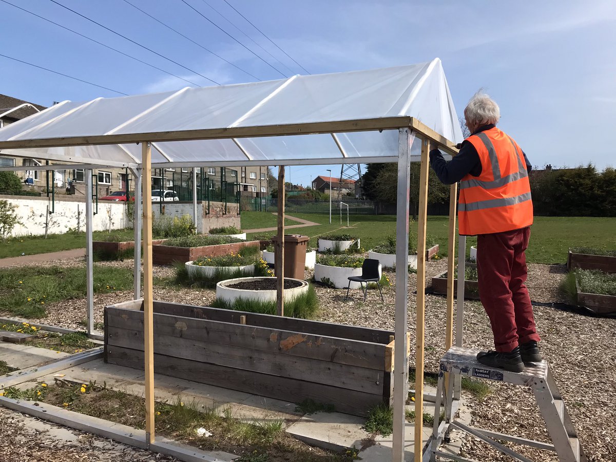 bernie_oneill4's tweet photo. Progress at community garden with help from D&amp;A College https://t.co/u9C1FJxH4Z