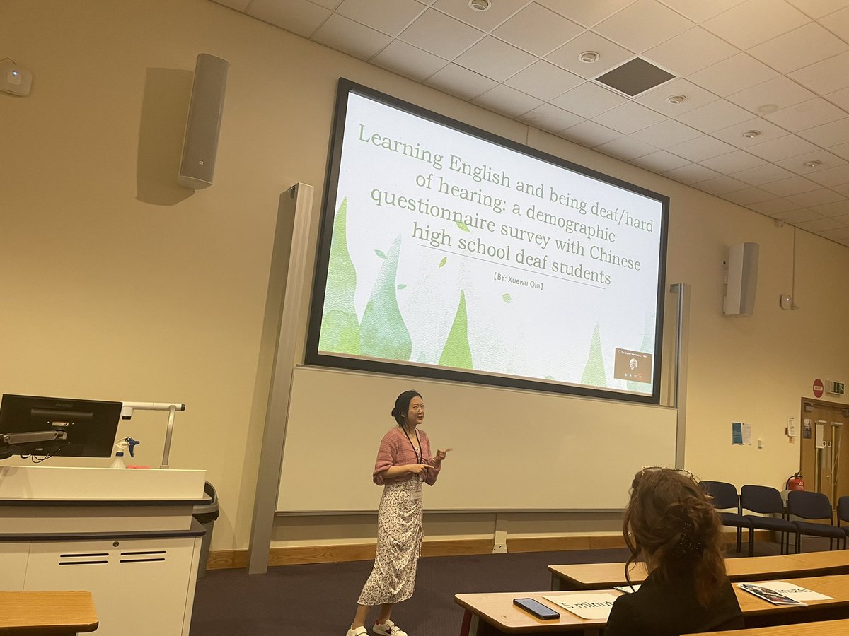 Some really superb research from our linguistics and applied linguistics students. 

Ranging from AOC’s use of code-switching, to a study of English textbooks in Chinese secondary schools, and a demographic study of Chinese high school deaf EFL learners.

#EnglishShowcase2022