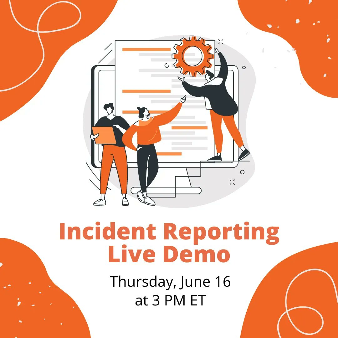 OrangeBoyInc's tweet photo. Savannah's Incident Reporting allows you to effectively manage all circumstances within your #library system, identify incident #trends, and more! Join us for a live demo tomorrow to see this module in action!
Register Now: https://t.co/relJzVld91
#Data #OrangeBoyDifference https://t.co/uGwRwxwcGy