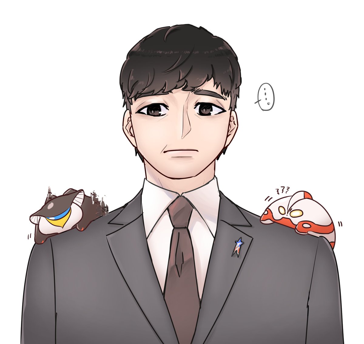 シン・ウルトラマン　BIG缶バッジ　田村君男　西島秀俊 田村 君男 BIG 缶バッジ 非売品 スタンド 付き シン ・ ウルトラマン