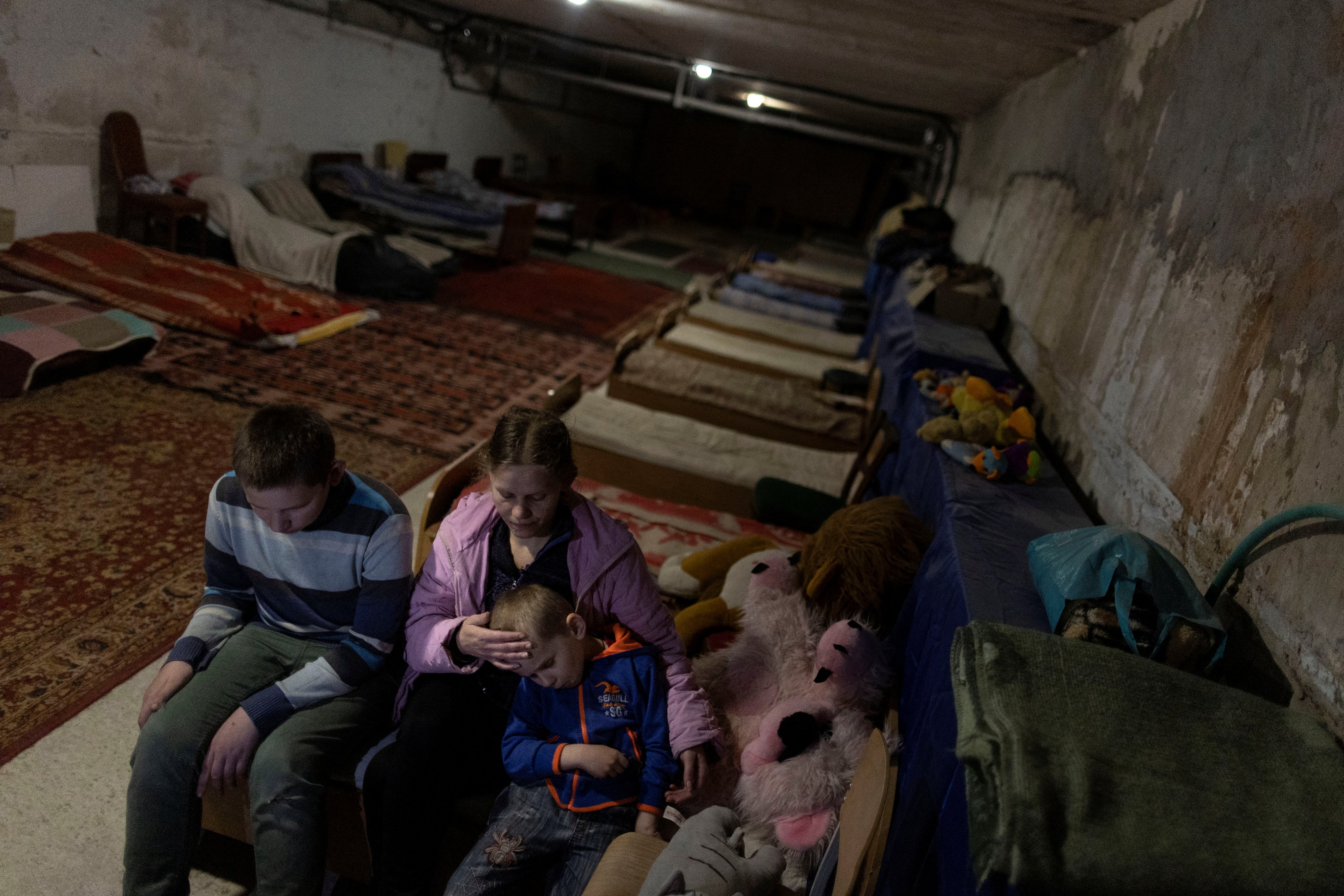 Погибшие украинские дети