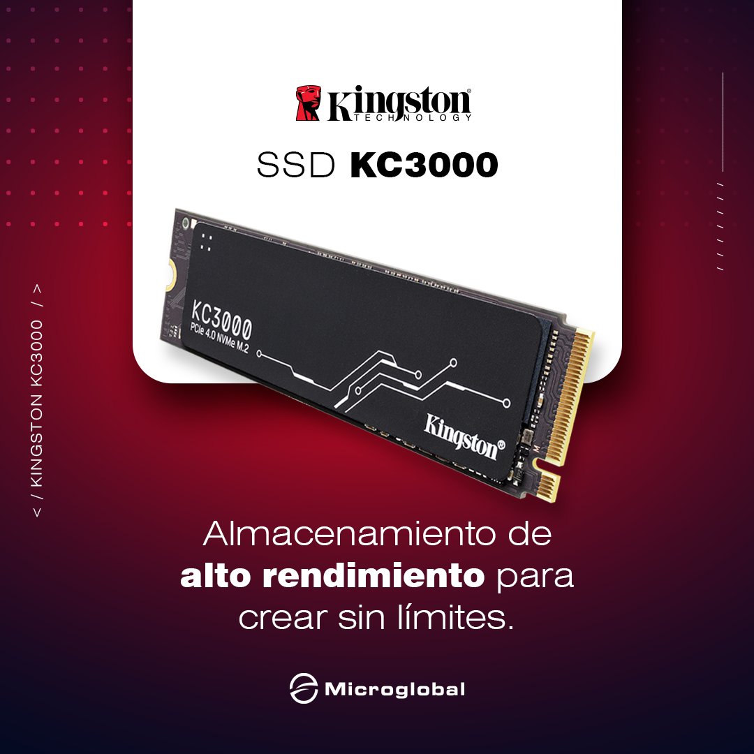 Velocidad y rendimiento de última generación para tus aplicaciones más exigentes. 📼

Más info en nuestra web ➡ microglobal.com.ar