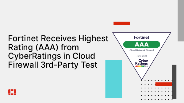 DparkFortinet's tweet photo. .@Fortinet has earned the highest possible rating of ‘AAA’ for #FortiGate-VM across all 5 categories of a @cyberratings cloud network firewall evaluation test.
 
Learn more about this achievement: https://t.co/iZKOwNDXA2 https://t.co/qrGVB0ZM5g