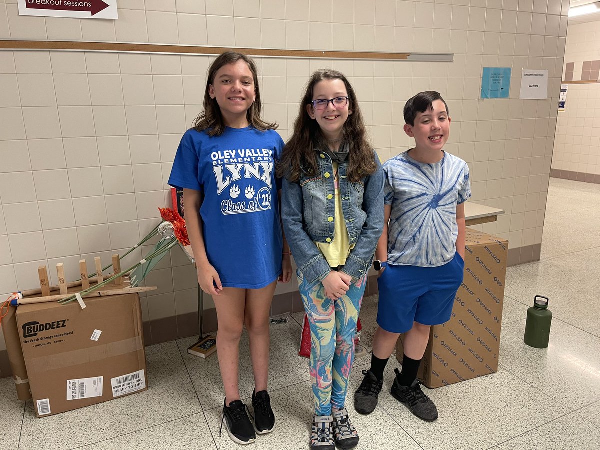 Thank you to the Rube Goldberg machine design team at <a href="/ElemOley/">Oley Valley Elem.</a> for setting up and sharing their winning design at our conference! #BCIUCore