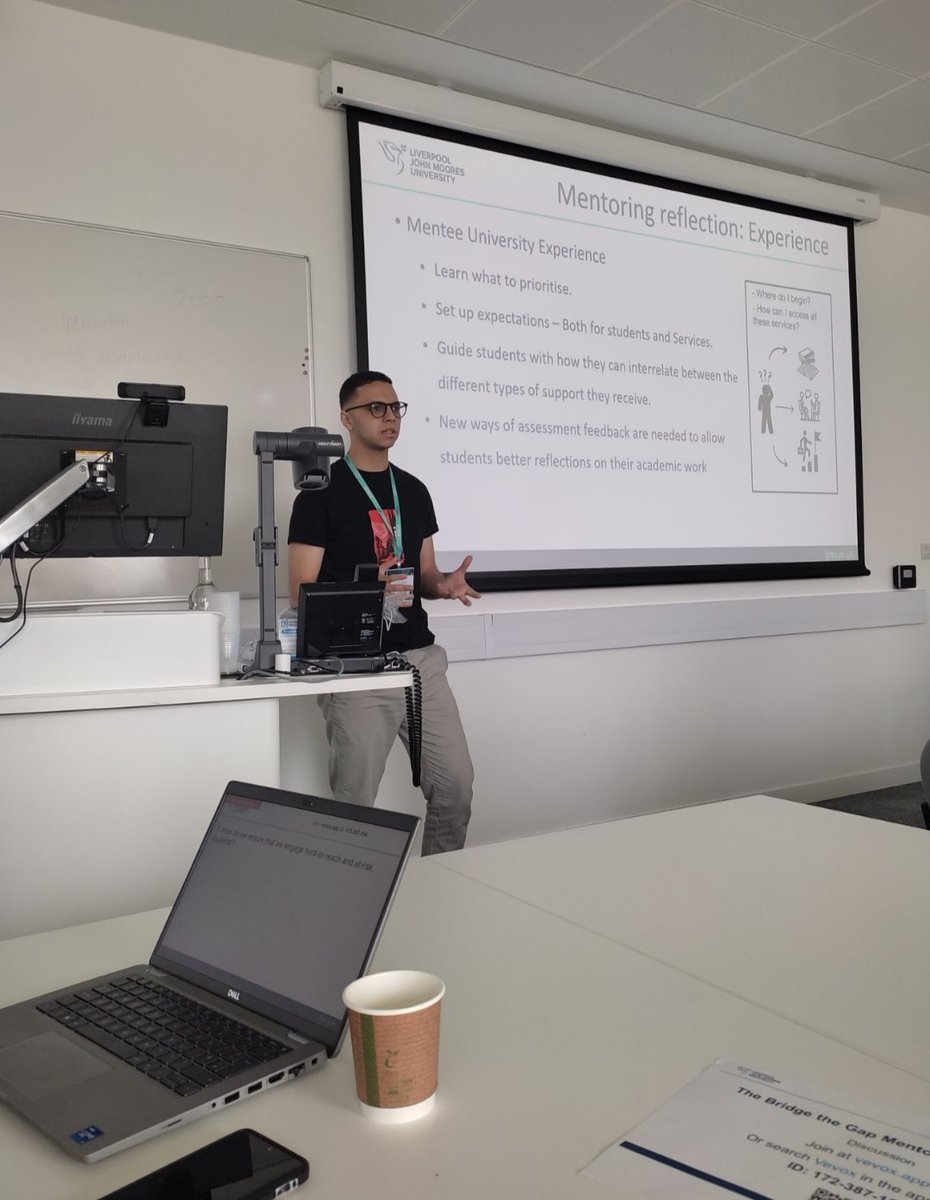 Talking about our experience mentoring students from diverse ethnic backgrounds with <a href="/RedaMadroumi/">Reda</a> at the Heart Conference. Such a great experience working with the whole team <a href="/LJMU/">Liverpool John Moores University</a>Impact @LJMU #diversity #inclusion