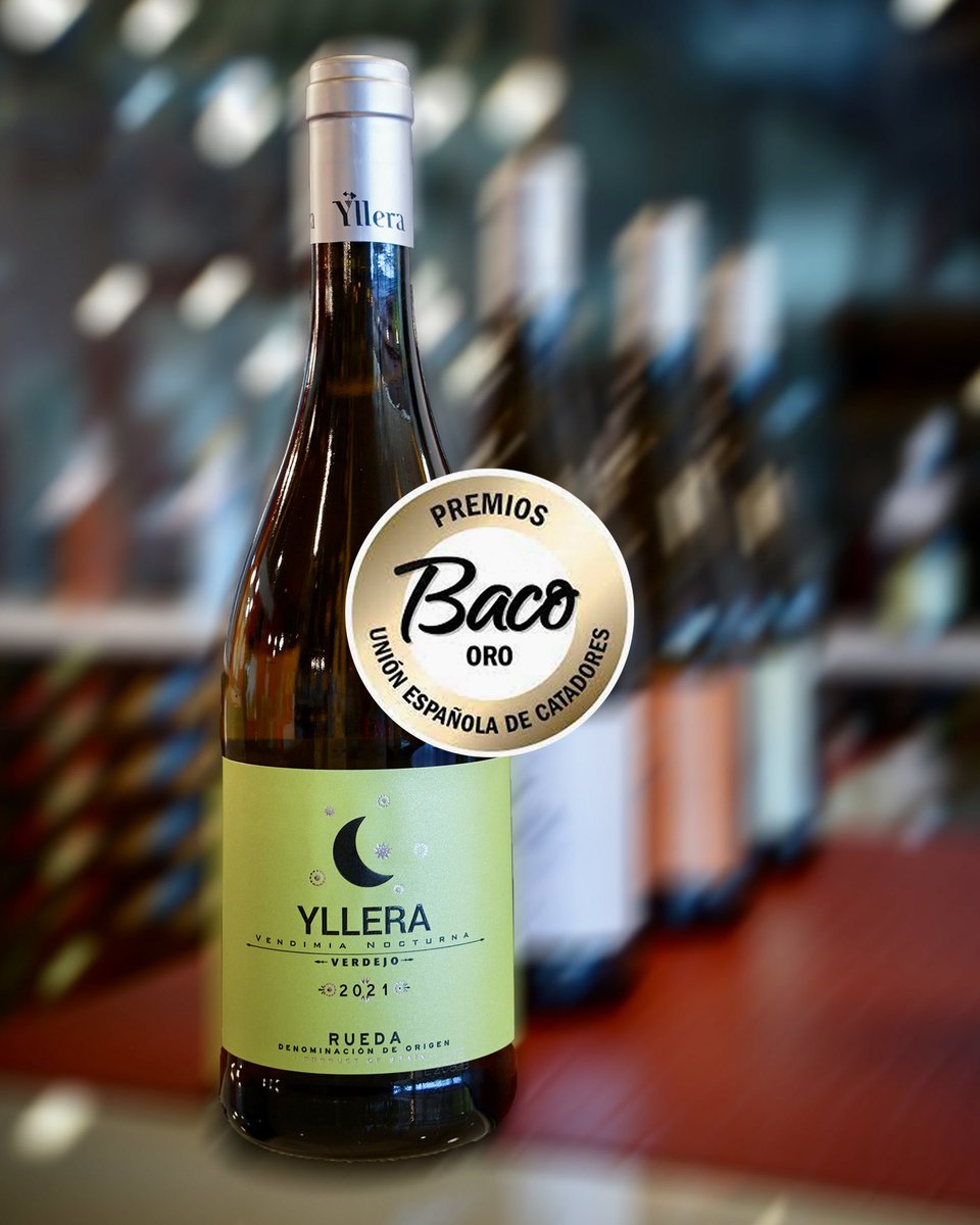 bodegasyllera's tweet photo. Grandes noticias para nuestro YLLERA VERDEJO VENDIMIA NOCTURNA 2021, que suma un nuevo galardón el 36° Concurso Nacional de Vinos Jóvenes: 

🏅Baco de ORO 

#PremiosBaco #BacodeOro #YlleraVerdejo #Yllera #Renovandolatradición https://t.co/Ca76EhQwGQ