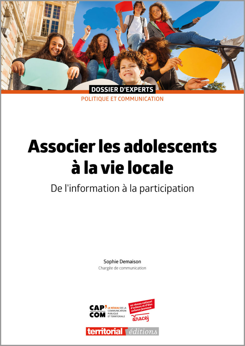 Anacej's tweet photo. Découvrez l'ouvrage de Sophie Demaison "𝗔𝘀𝘀𝗼𝗰𝗶𝗲𝗿 𝗹𝗲𝘀 𝗮𝗱𝗼𝗹𝗲𝘀𝗰𝗲𝗻𝘁𝘀 𝗮̀ 𝗹𝗮 𝘃𝗶𝗲 𝗹𝗼𝗰𝗮𝗹𝗲", préfacé par Jonathan Bocquet, Président de l'Anacej, maire adjoint de Villeurbanne.
Un livre bien documenté pour impliquer les 12-17 ans.➡️https://t.co/L6OeFRjJLJ https://t.co/ajZRO7lTQp